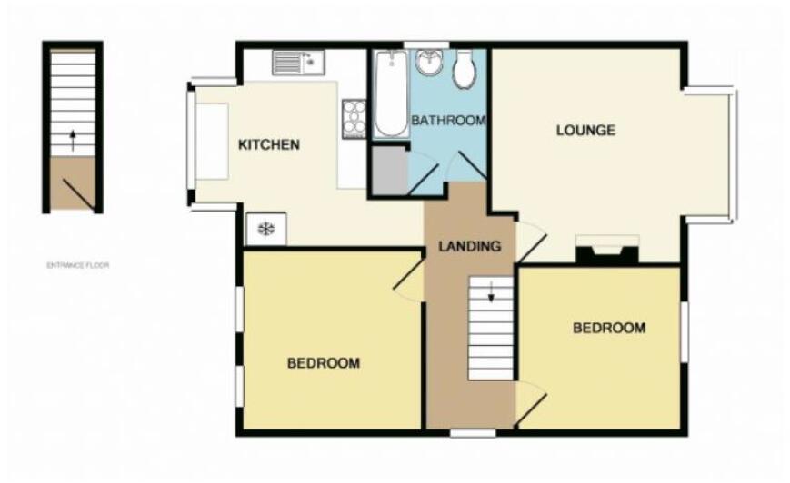 Just South of Broadway, Leigh on Sea floorplan
