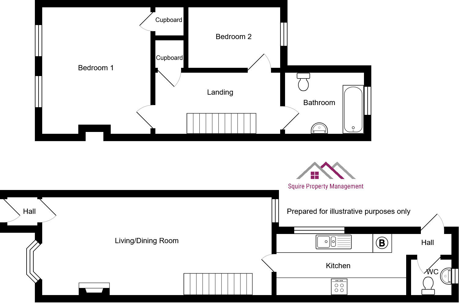 Margetts Road, Kempston, Bedfordshire, MK42 8DT floorplan