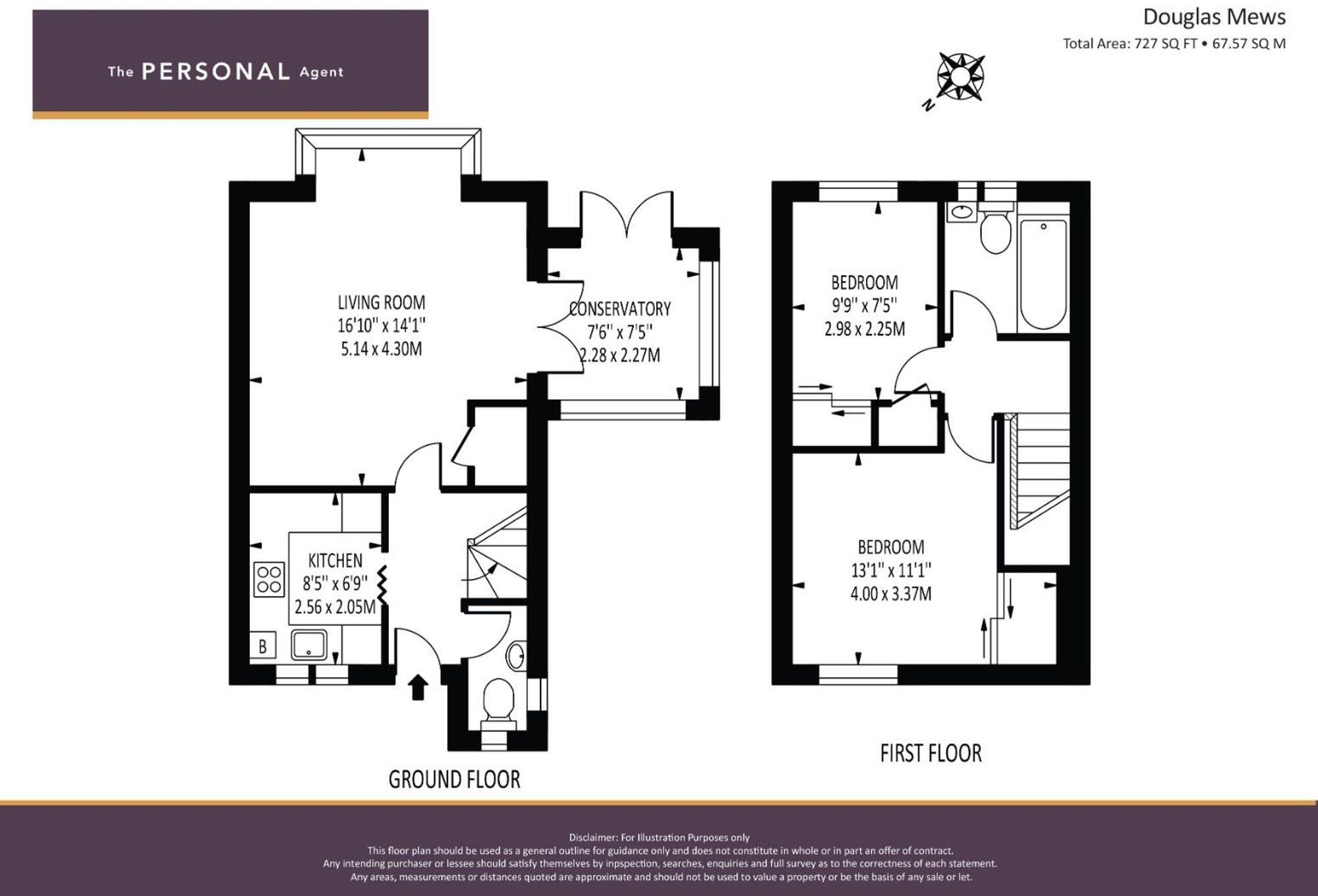 Douglas Mews, Banstead, SM7 floorplan