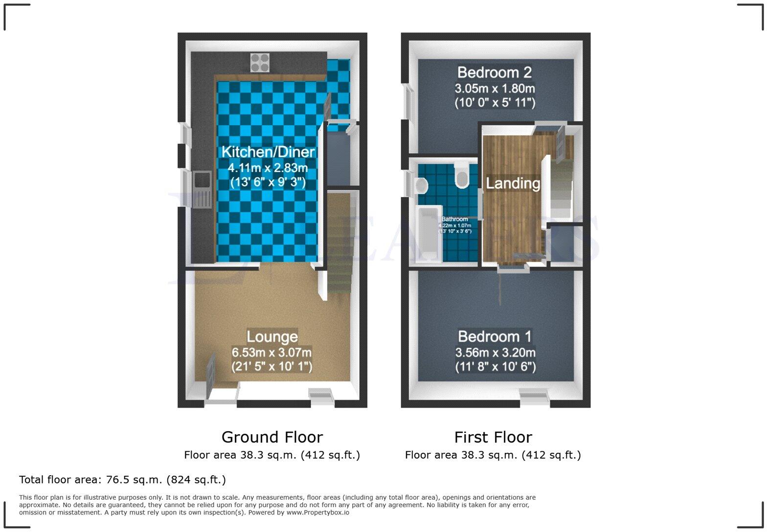 East Street, Sudbury, Suffolk, CO10 floorplan