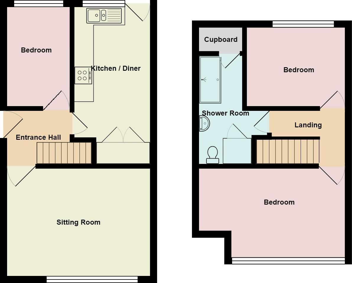 Thornhill Road, Claydon, Suffolk floorplan