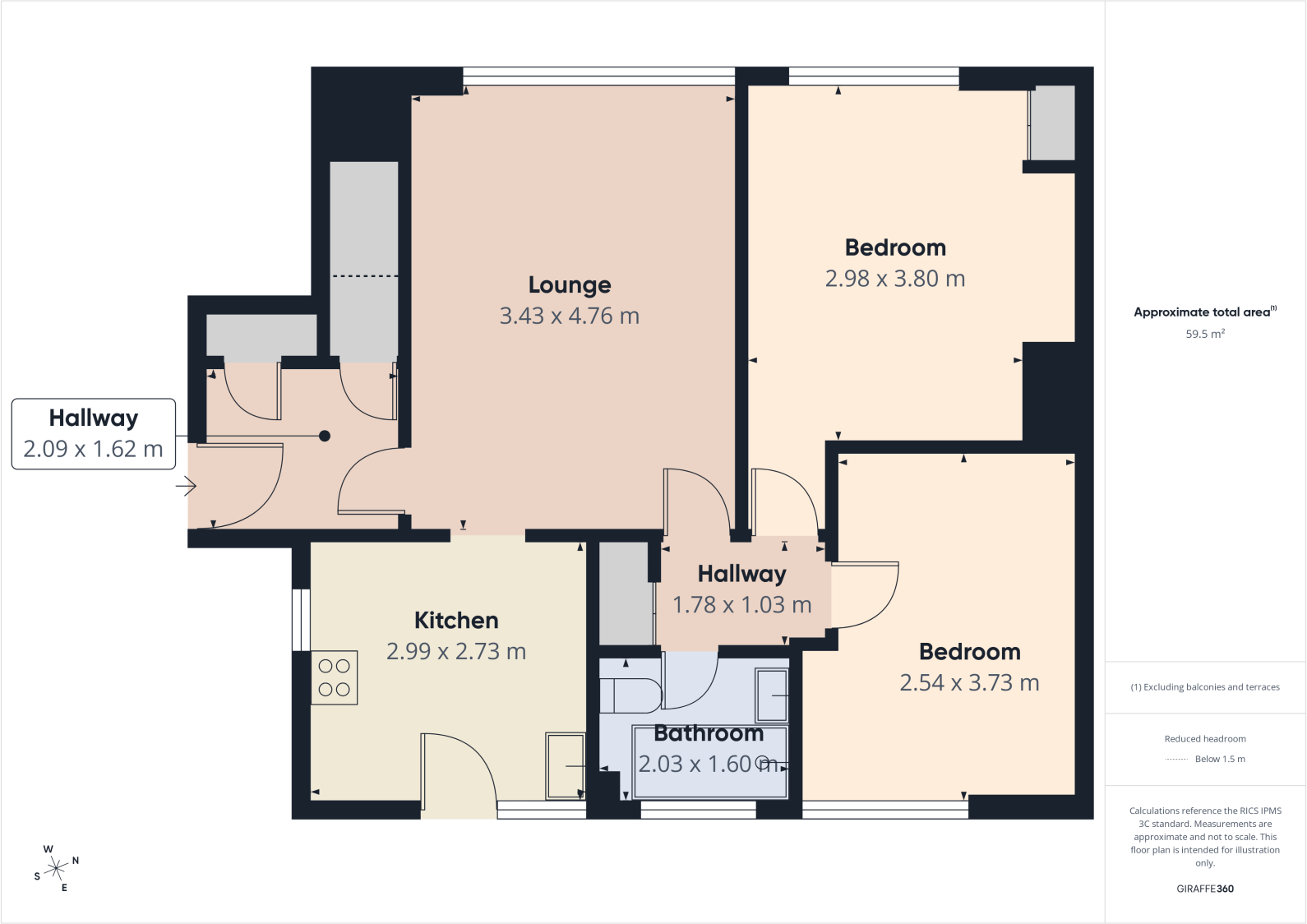 Colemans Moor Road, Woodley, RG5 4DN floorplan