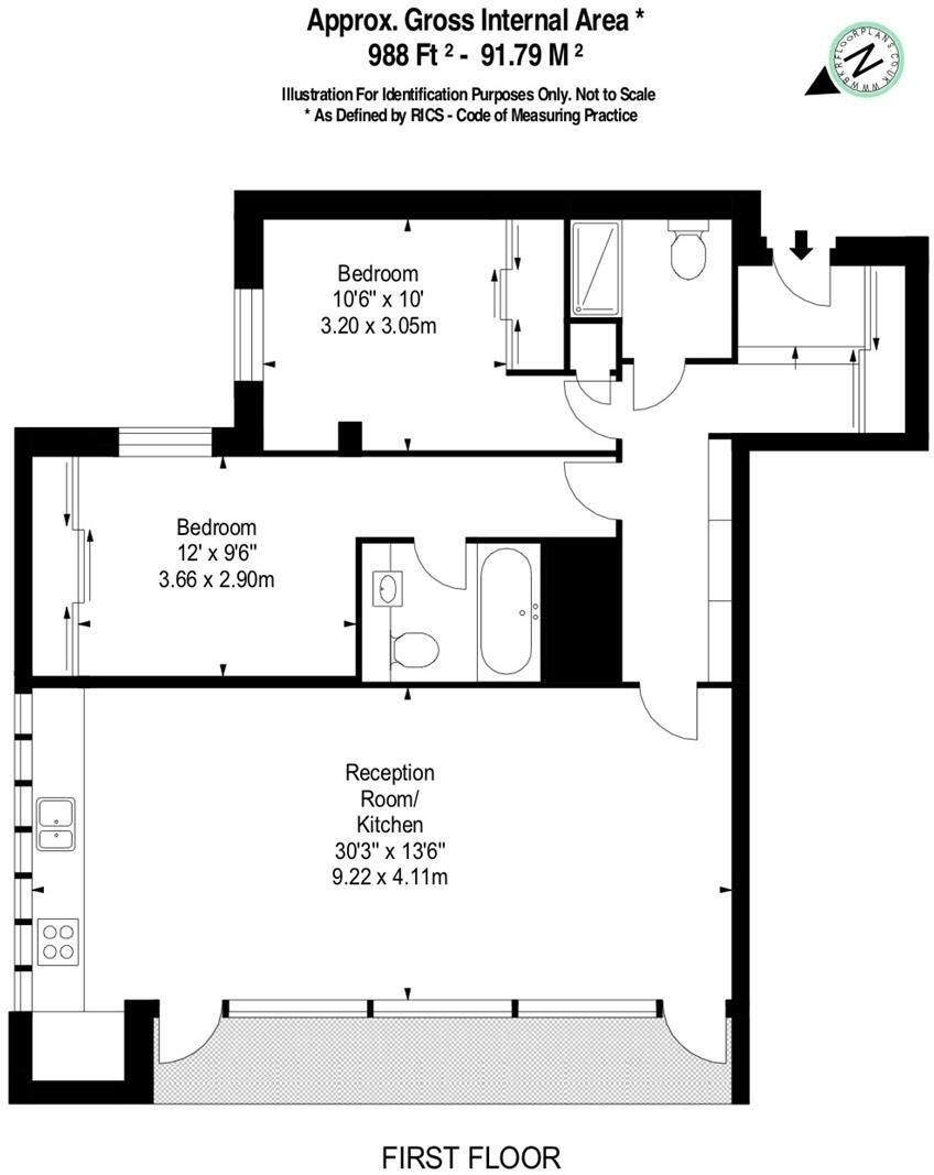 Fulham Road, SW3 floorplan