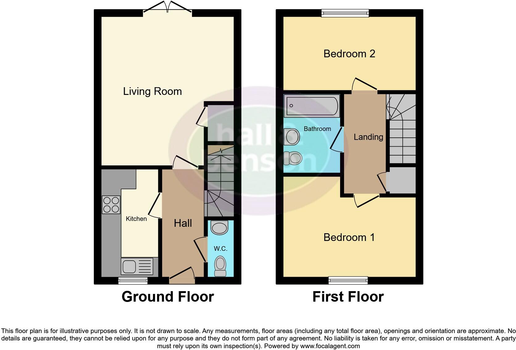 Woods Drive, Swanwick, Alfreton floorplan