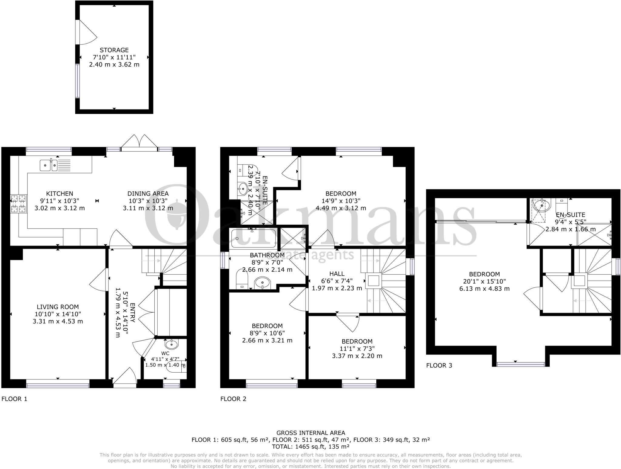 Stableford Drive, Birmingham, B31 floorplan
