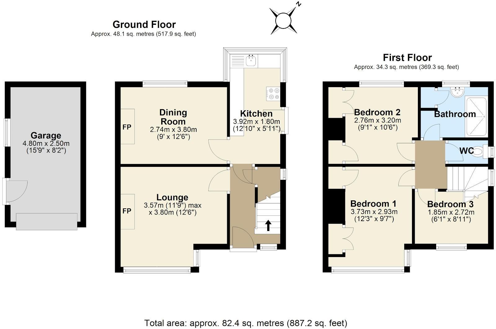 Carrholm Crescent, Chapel Allerton, Leeds, LS7 floorplan