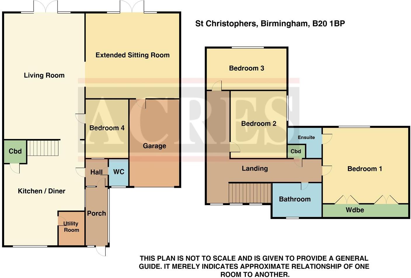 St. Christophers, Handsworth Wood, Birmingham floorplan