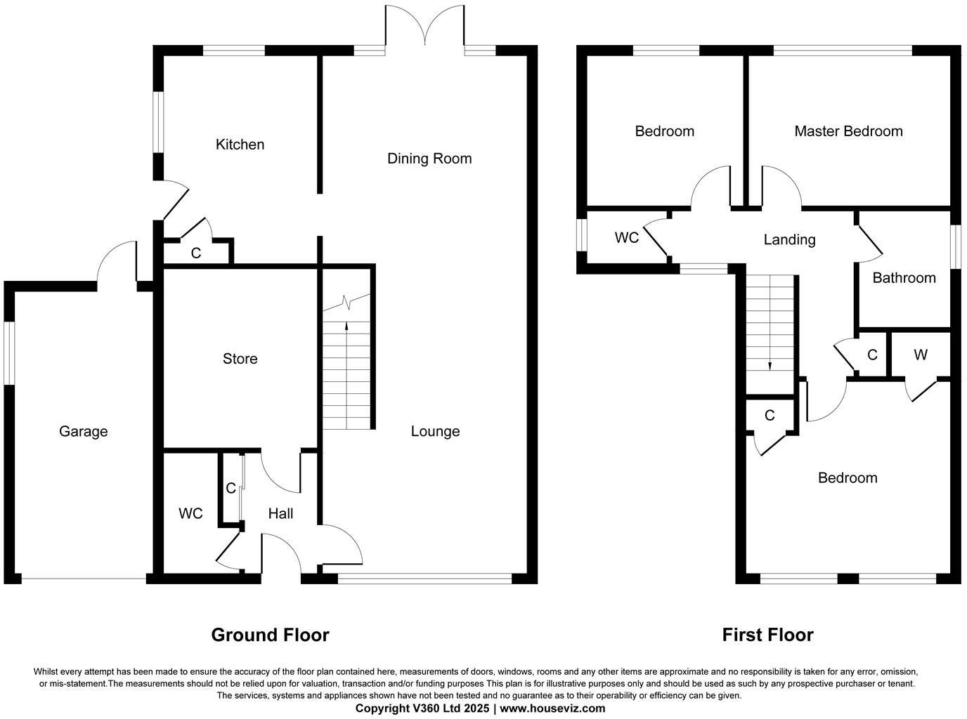 Auckland Way, Hartburn, Stockton-On-Tees, TS18 6LG floorplan