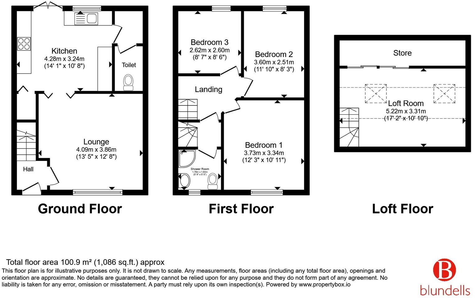 Barnstone Street, Doncaster, South Yorkshire, DN4 floorplan