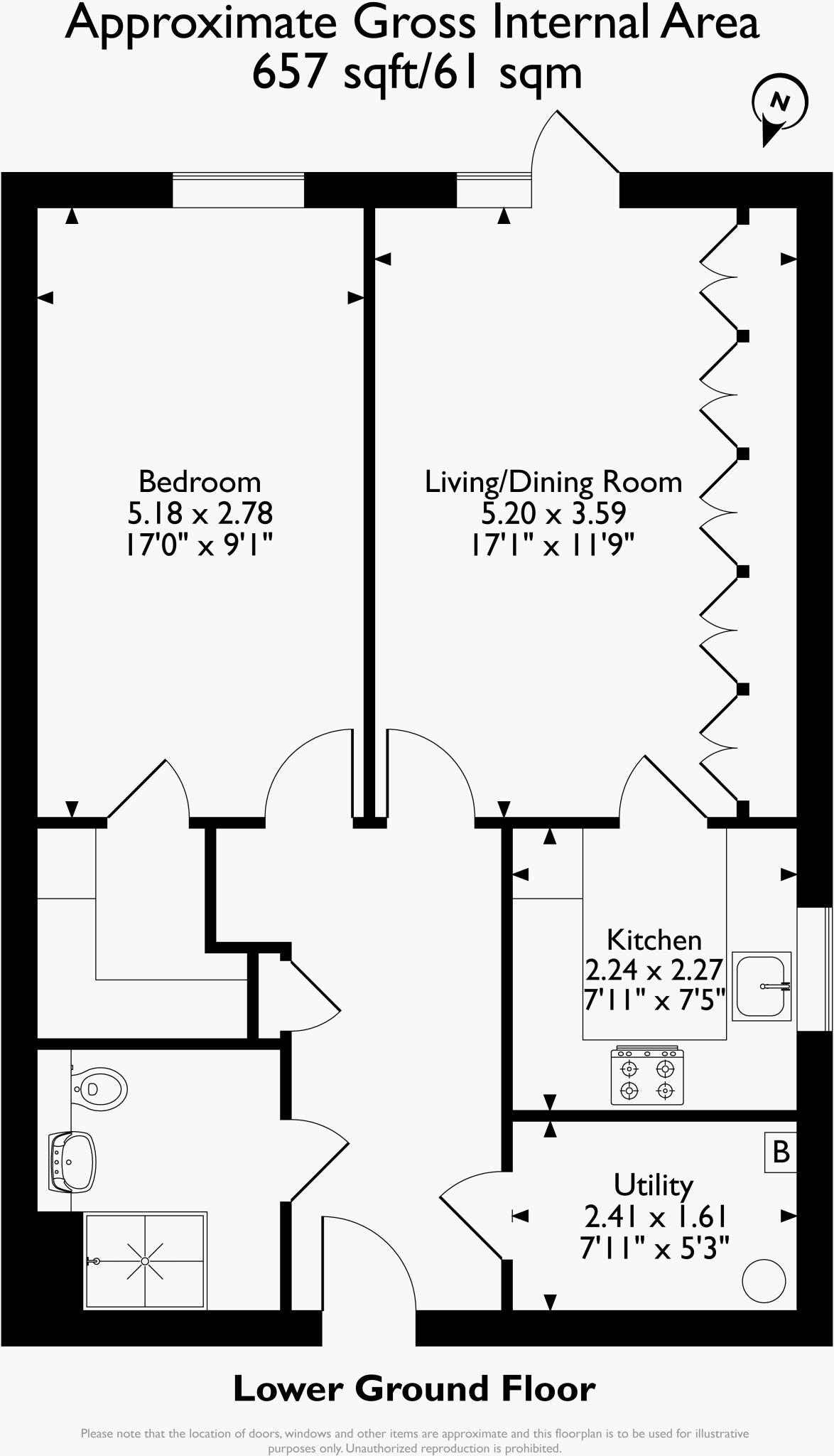 Old Hall Street, Malpas floorplan
