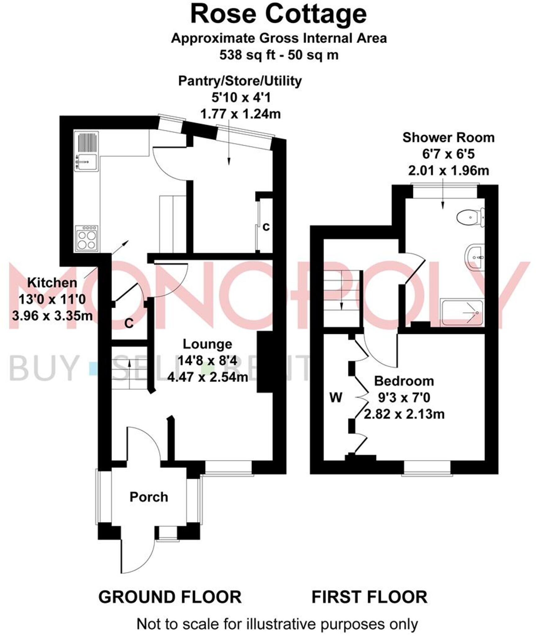Llanfair, Harlech, LL46 floorplan