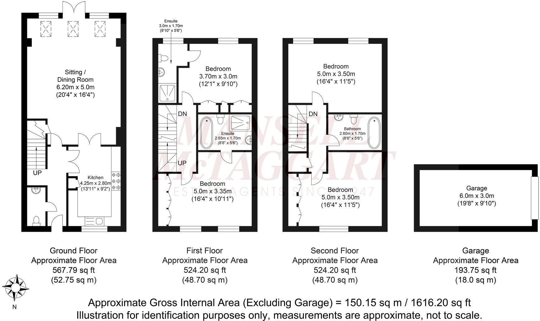 Pelling Way, Broadbridge Heath, RH12 floorplan