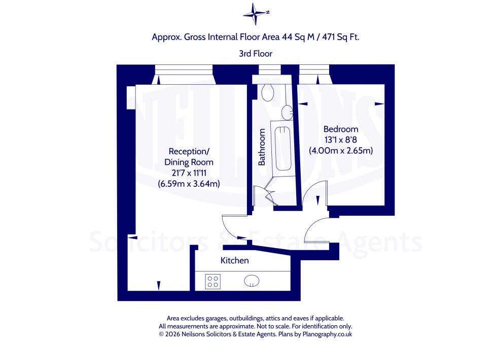 17/15 Elgin Terrace, Edinburgh, EH7 5NW floorplan