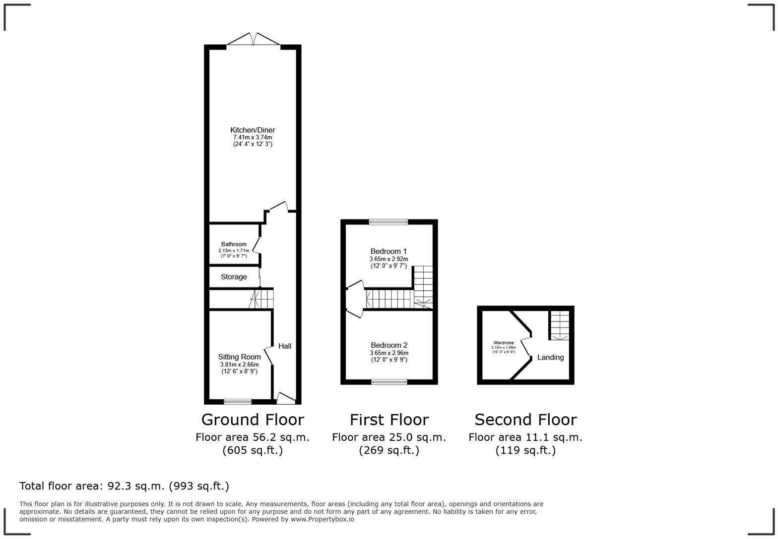 Blenheim Gardens, Reading, Berkshire floorplan