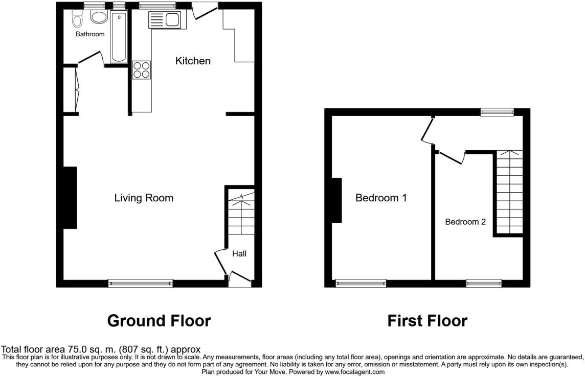 Maple Street, Ashington, Northumberland, NE63 floorplan