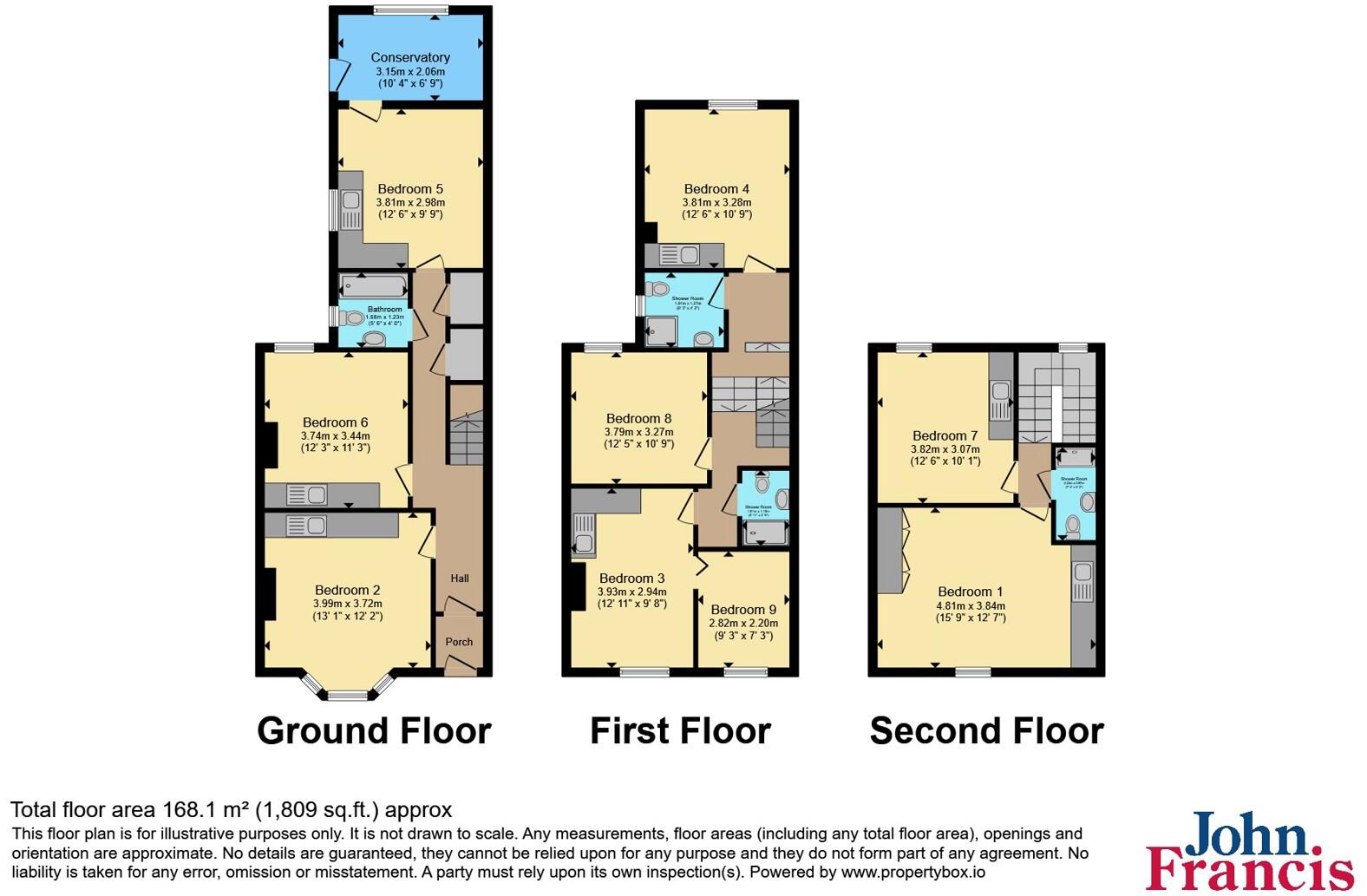 Woodlands Terrace, Swansea, SA1 floorplan