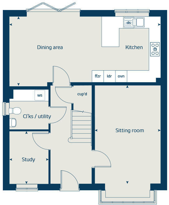 Sandy Lane,
Harpole, 
Northampton, 
NN7 4TR floorplan
