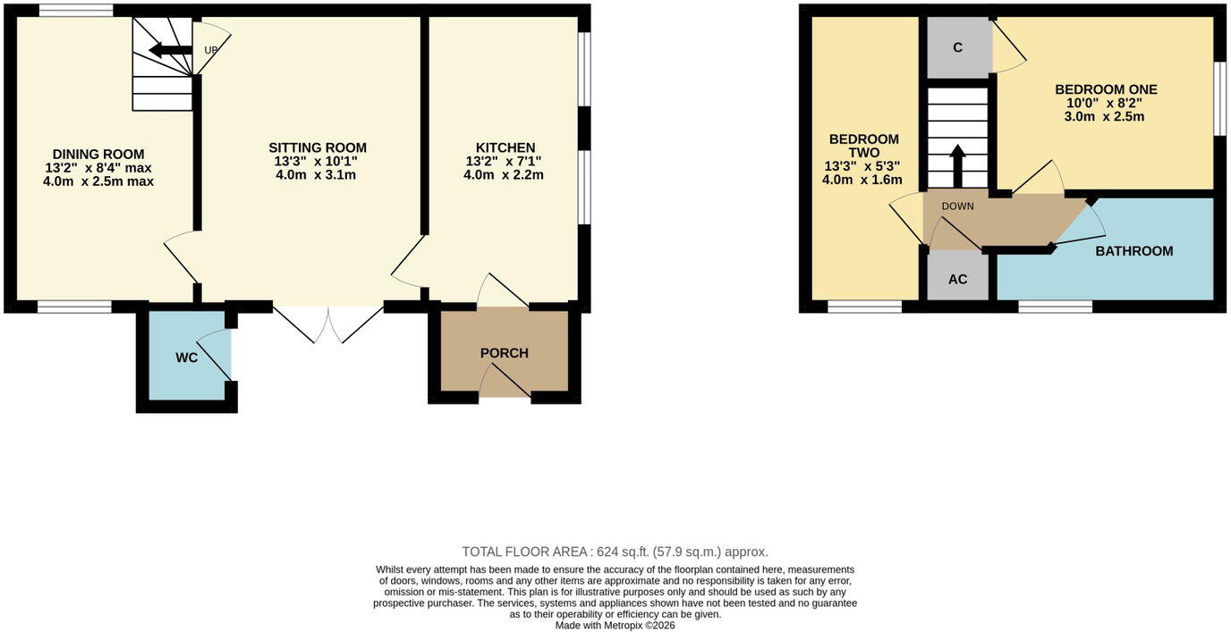 Meynell Road, Quorn floorplan