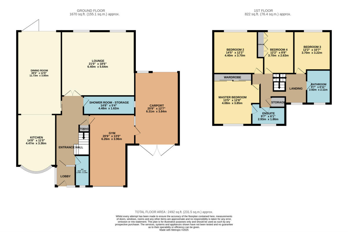 The Gattens, Rayleigh, SS6 8 floorplan