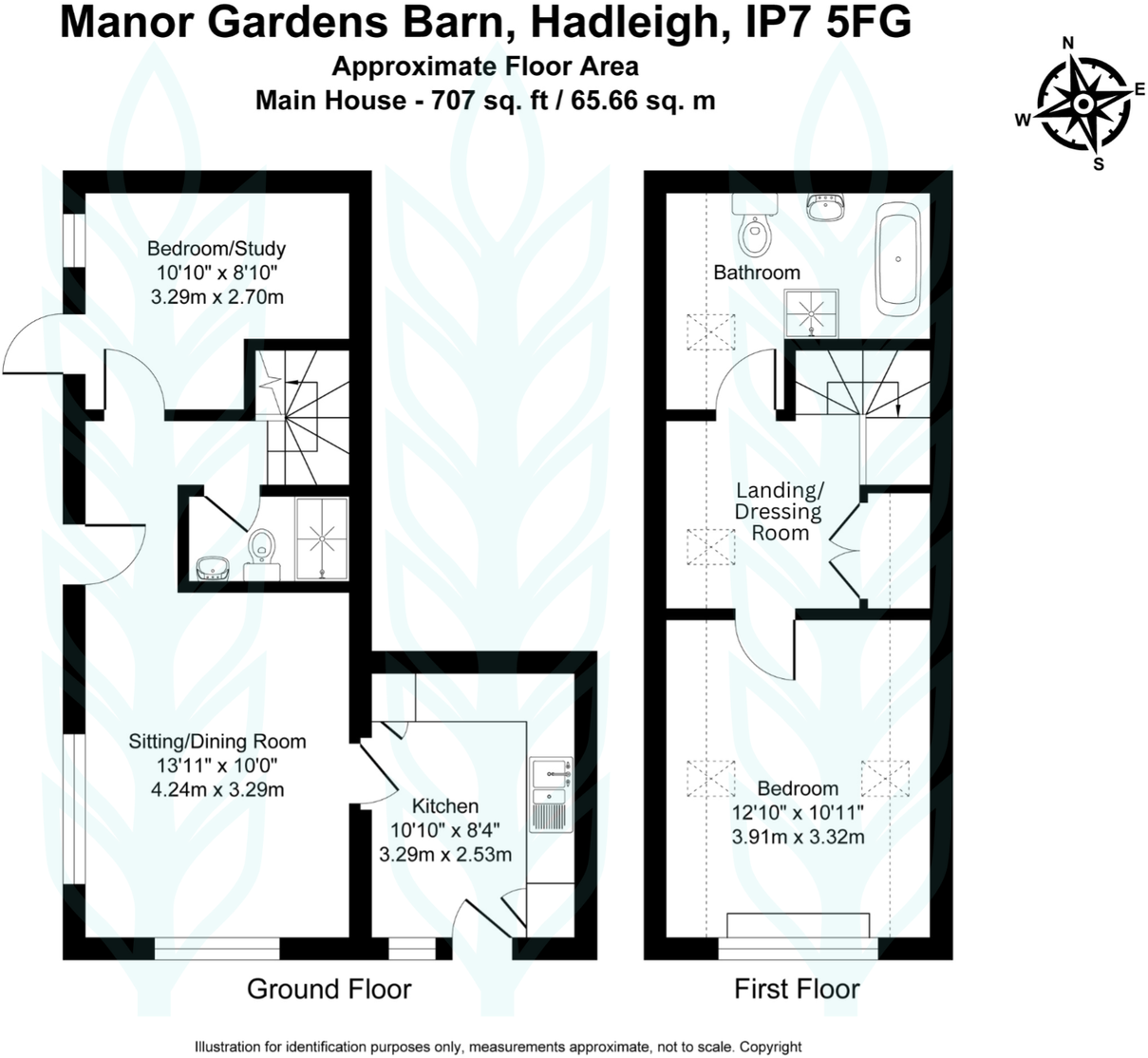 Manor Gardens Barn, Hadleigh floorplan
