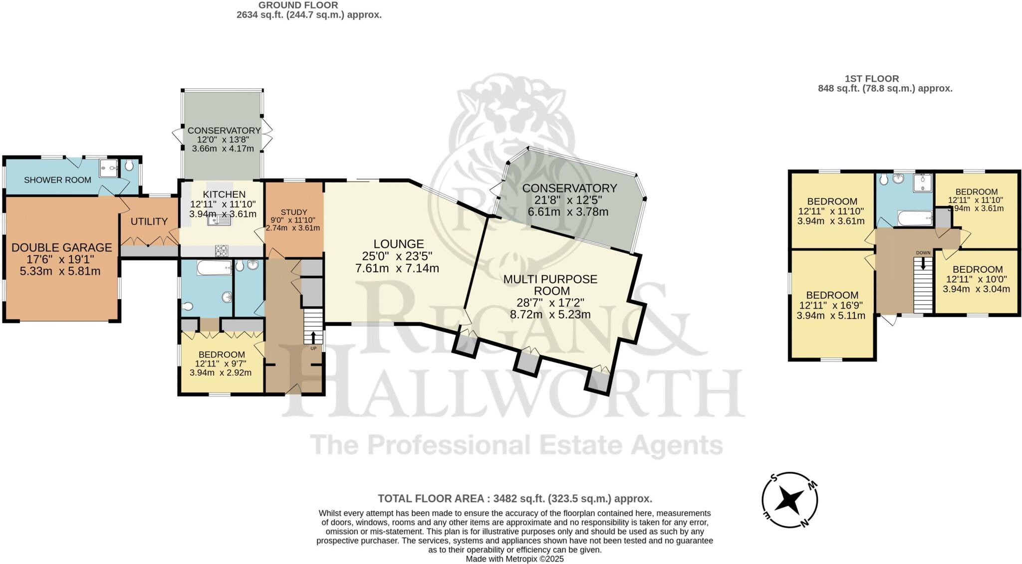 Fieldside Avenue, Euxton, PR7 6JF floorplan