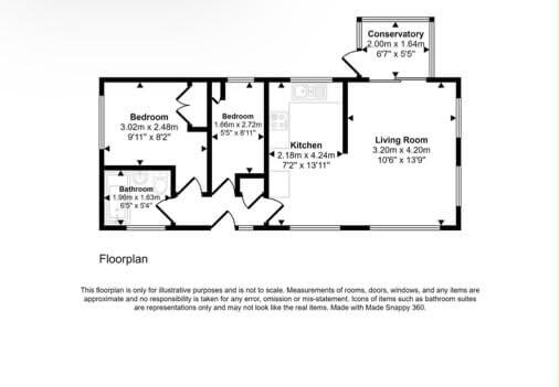 Cedar Vale Park Homes, Croesyceiliog, Carmarthen, SA32 floorplan
