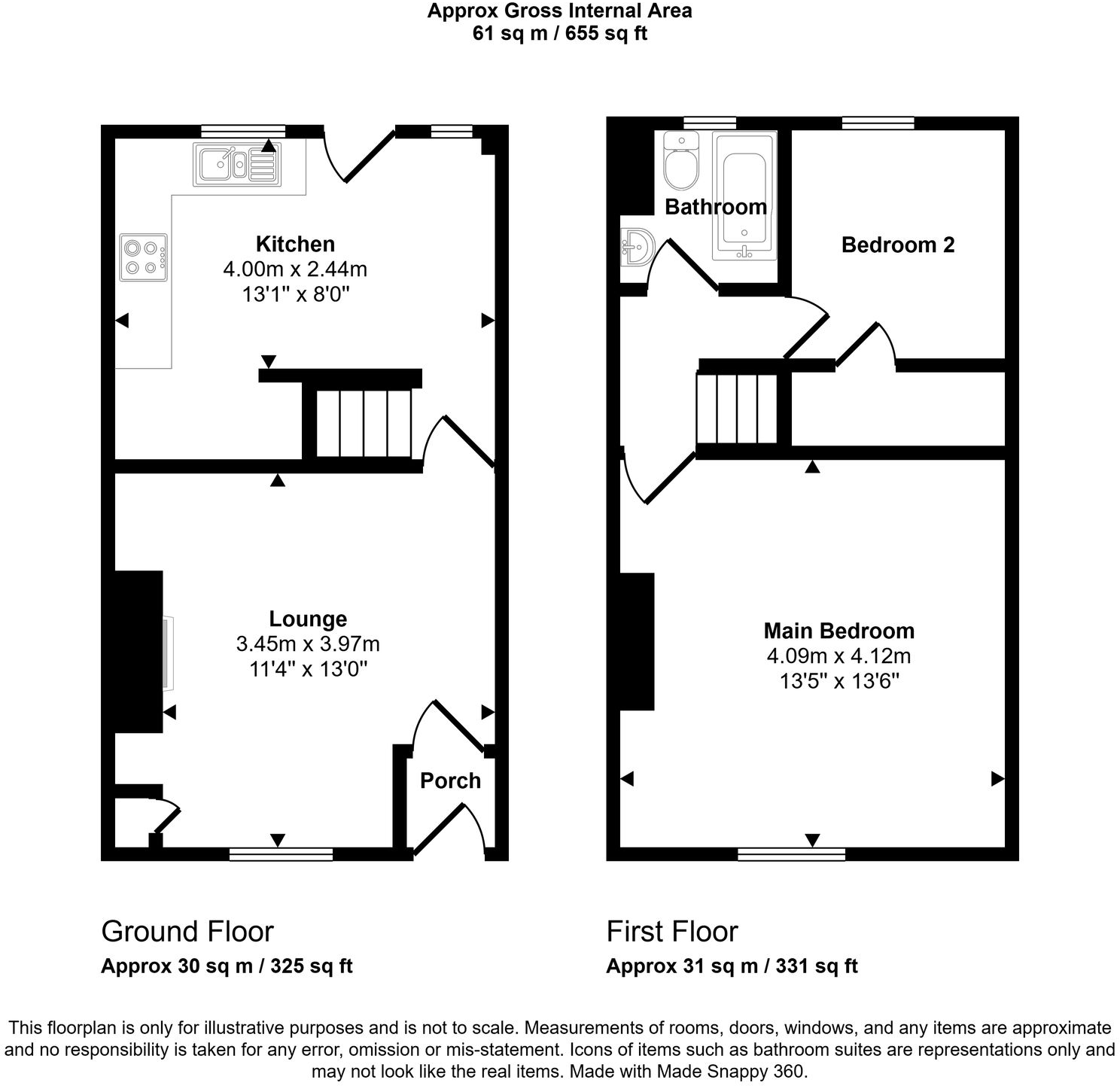 Marsden Street, Newtown, WN5 floorplan