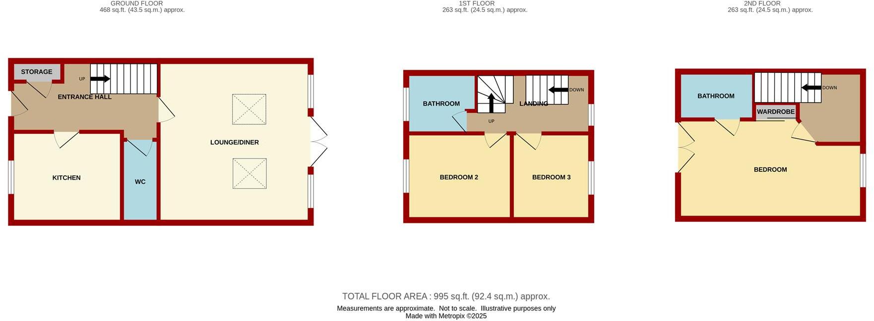 Par Four Lane, Lydney floorplan