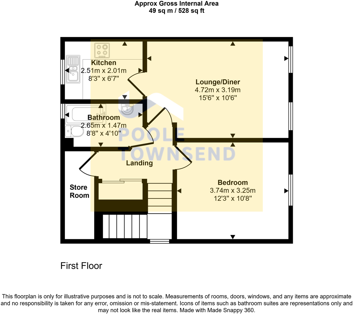 Wattsfield Lane, Kendal, LA9 5HF floorplan