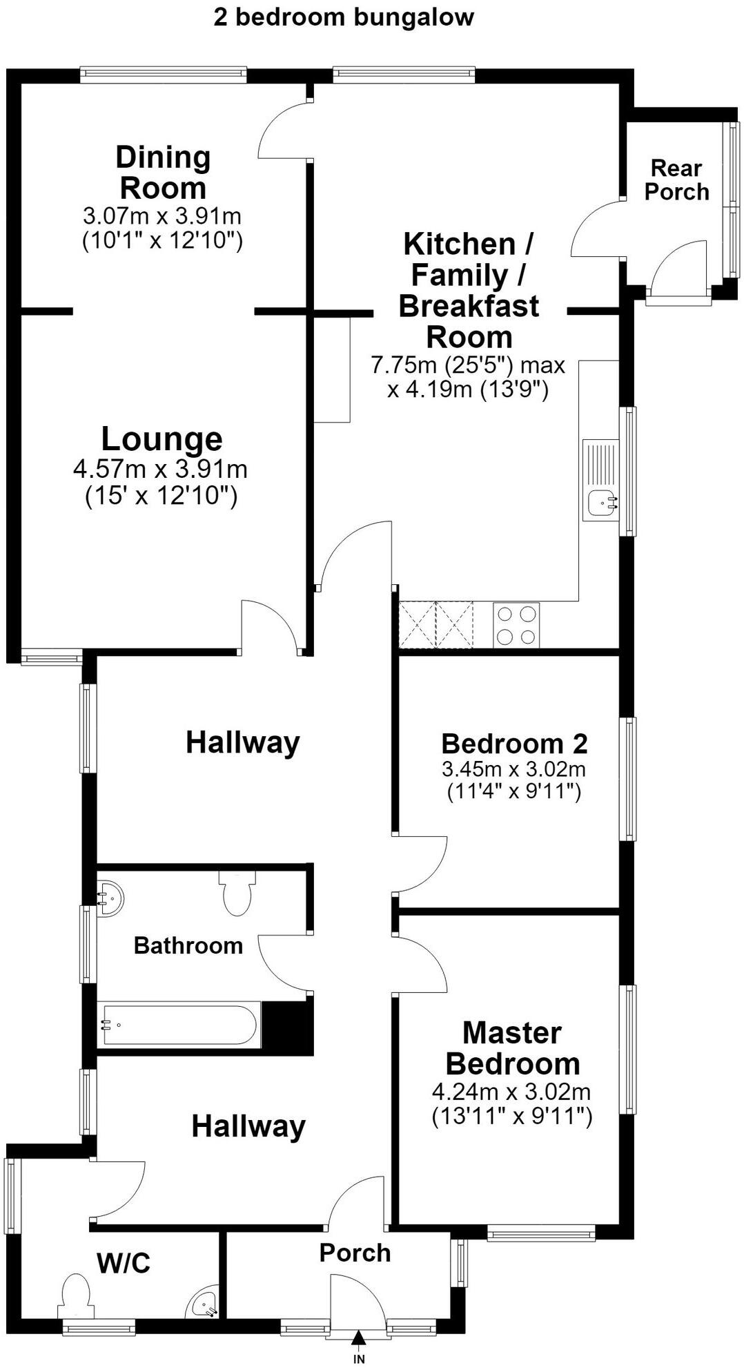 Hall Avenue, Rushden, NN10 floorplan