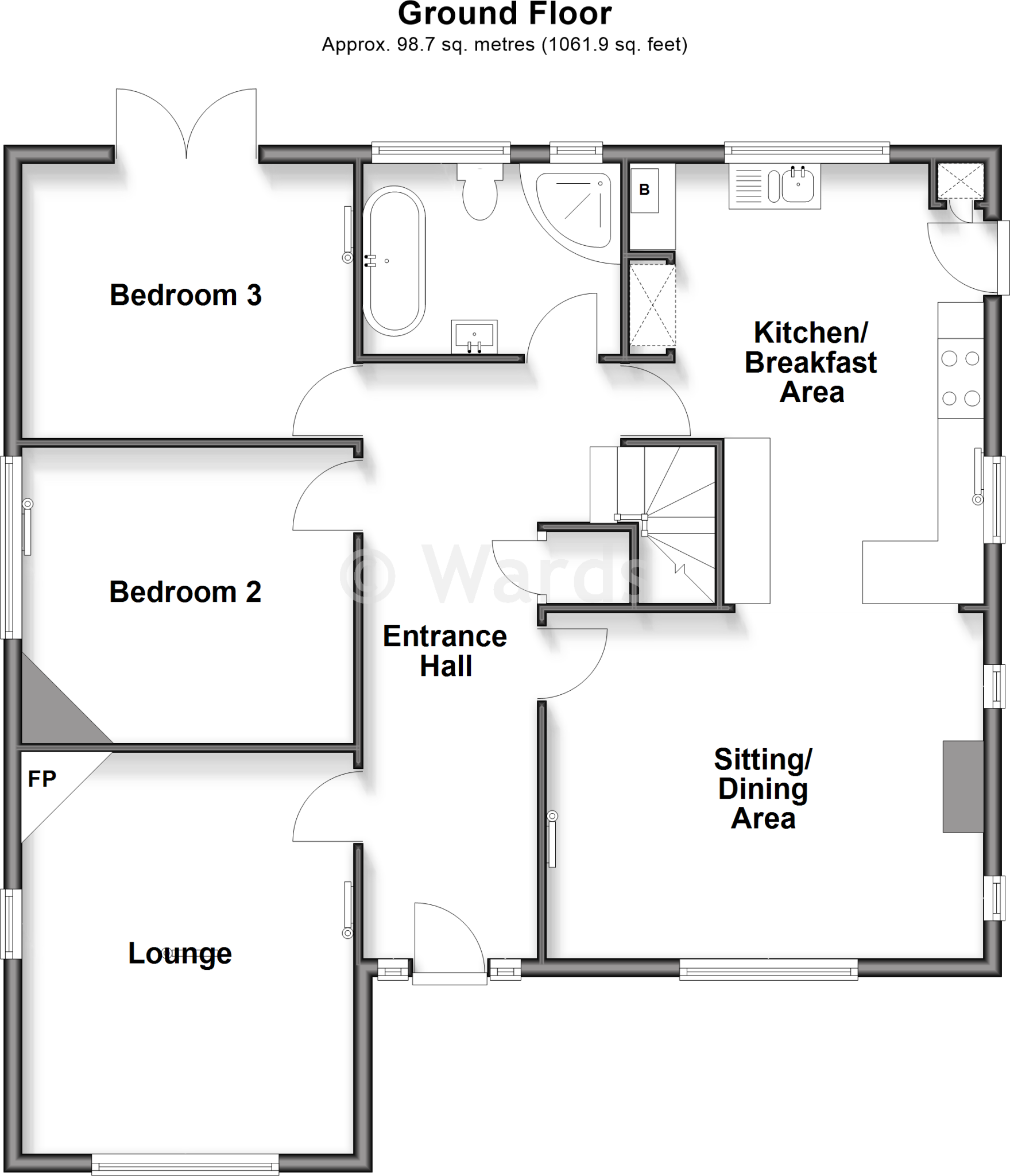 Brecon Chase, Minster On Sea, Sheerness, Kent floorplan