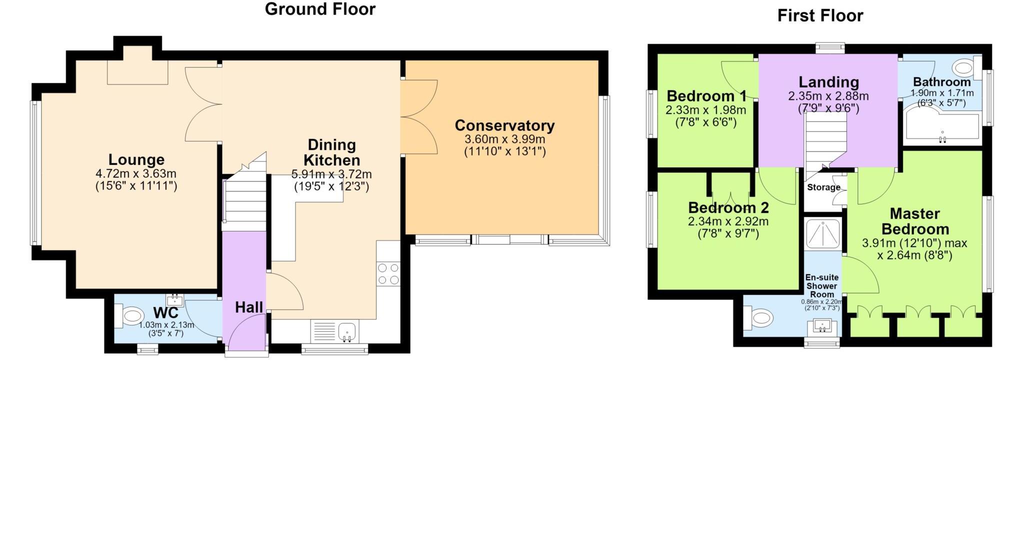 The Brooks, Haresfinch floorplan