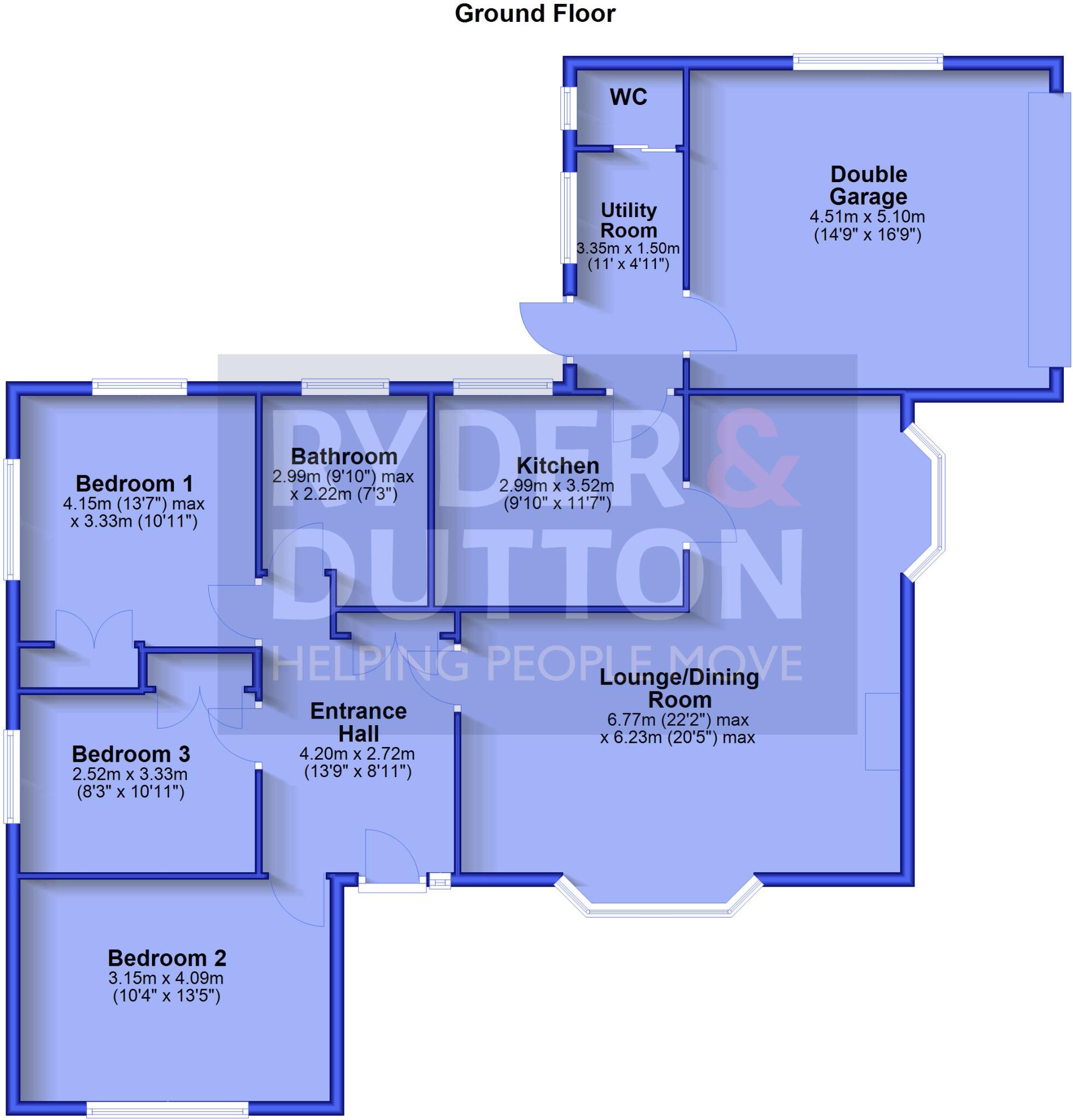 The Knowle, Shepley, Huddersfield, HD8 floorplan