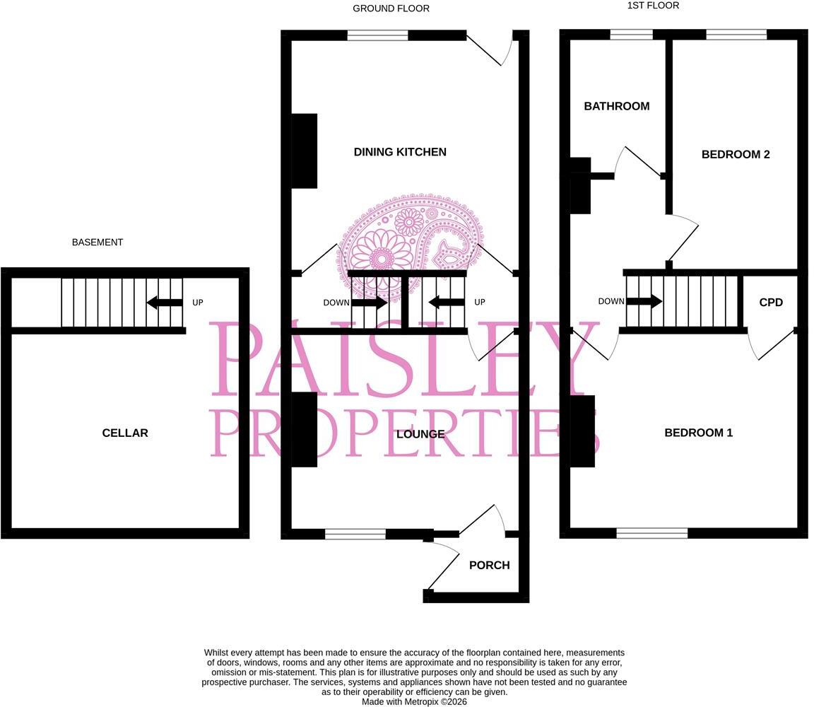 High Street, Staincross, Barnsley, S75 5AZ floorplan