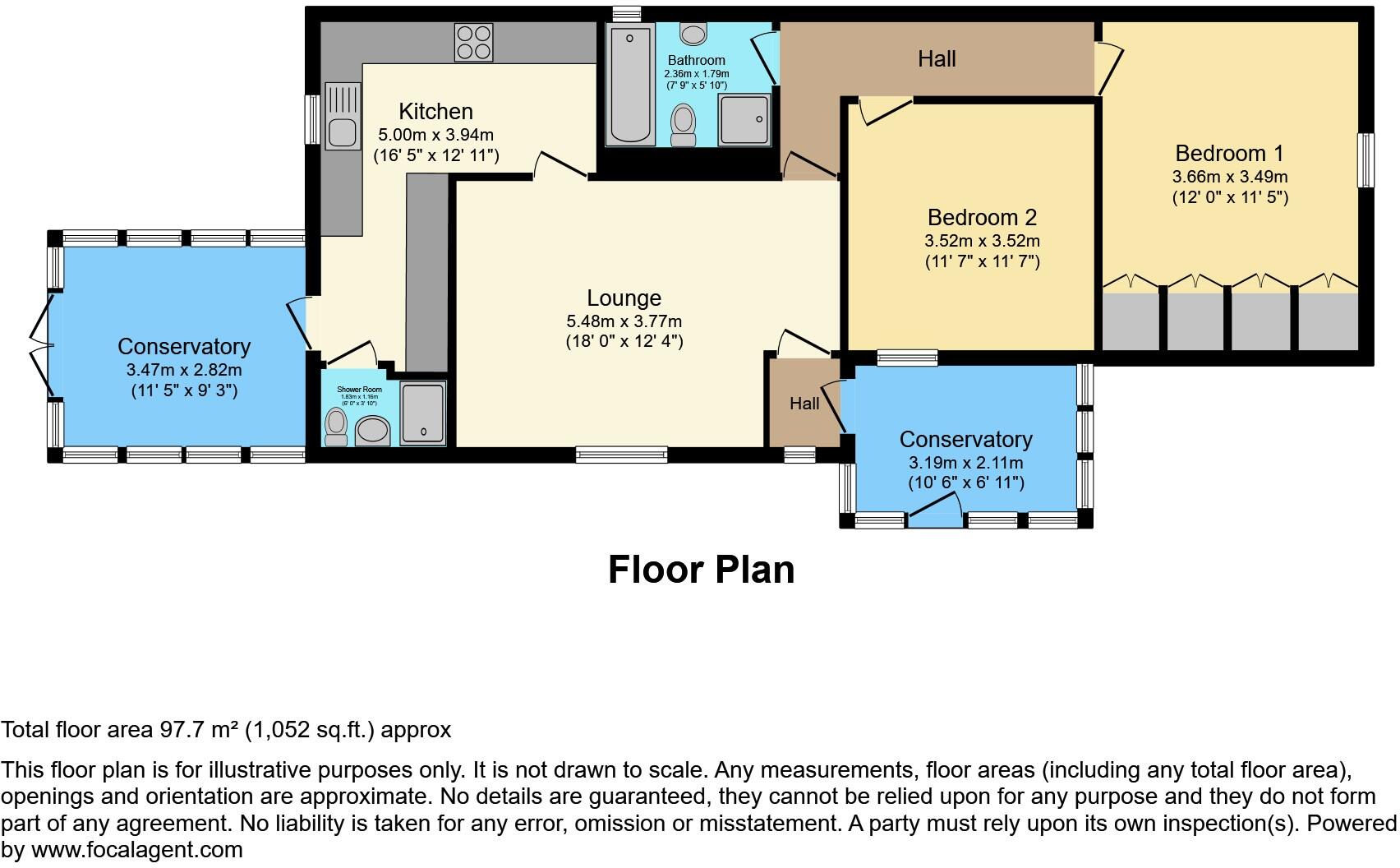 Suffolk Street, Helensburgh, G84 floorplan