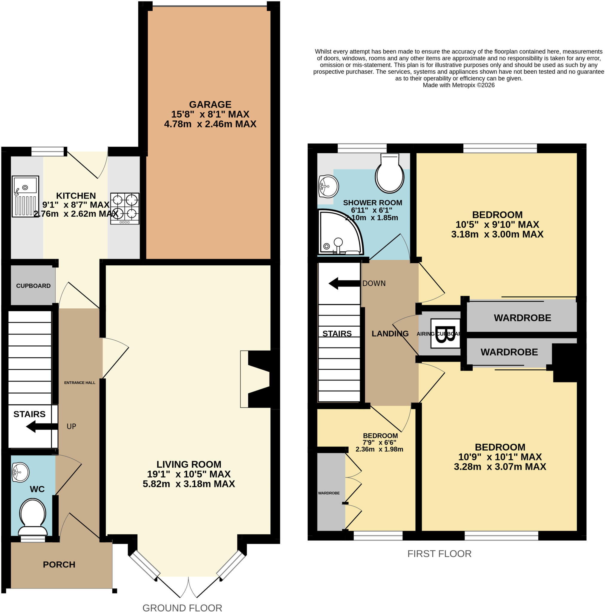 Tenbury Wells, Worcestershire, WR15 8DX floorplan