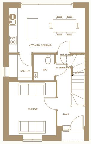 Plot 4, The Potterell, Welham Manor, Welham Green floorplan