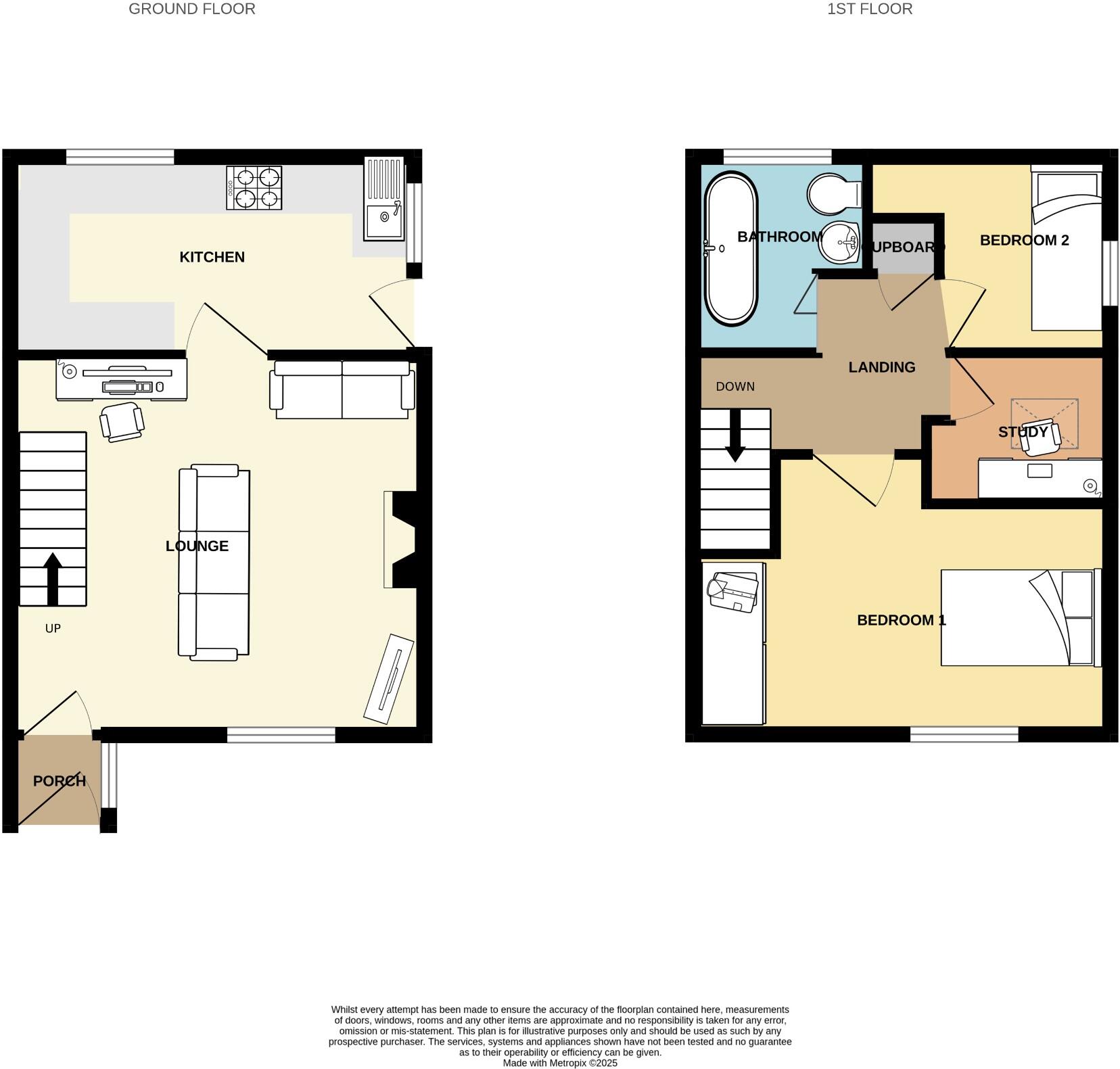 Scorrier, Redruth floorplan