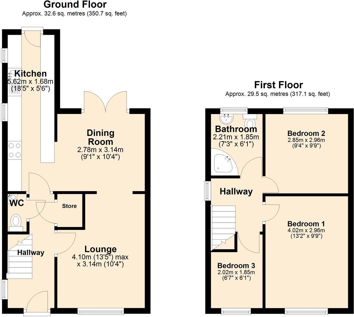 Knaresborough Close, Carleton, Poulton-le-fylde floorplan