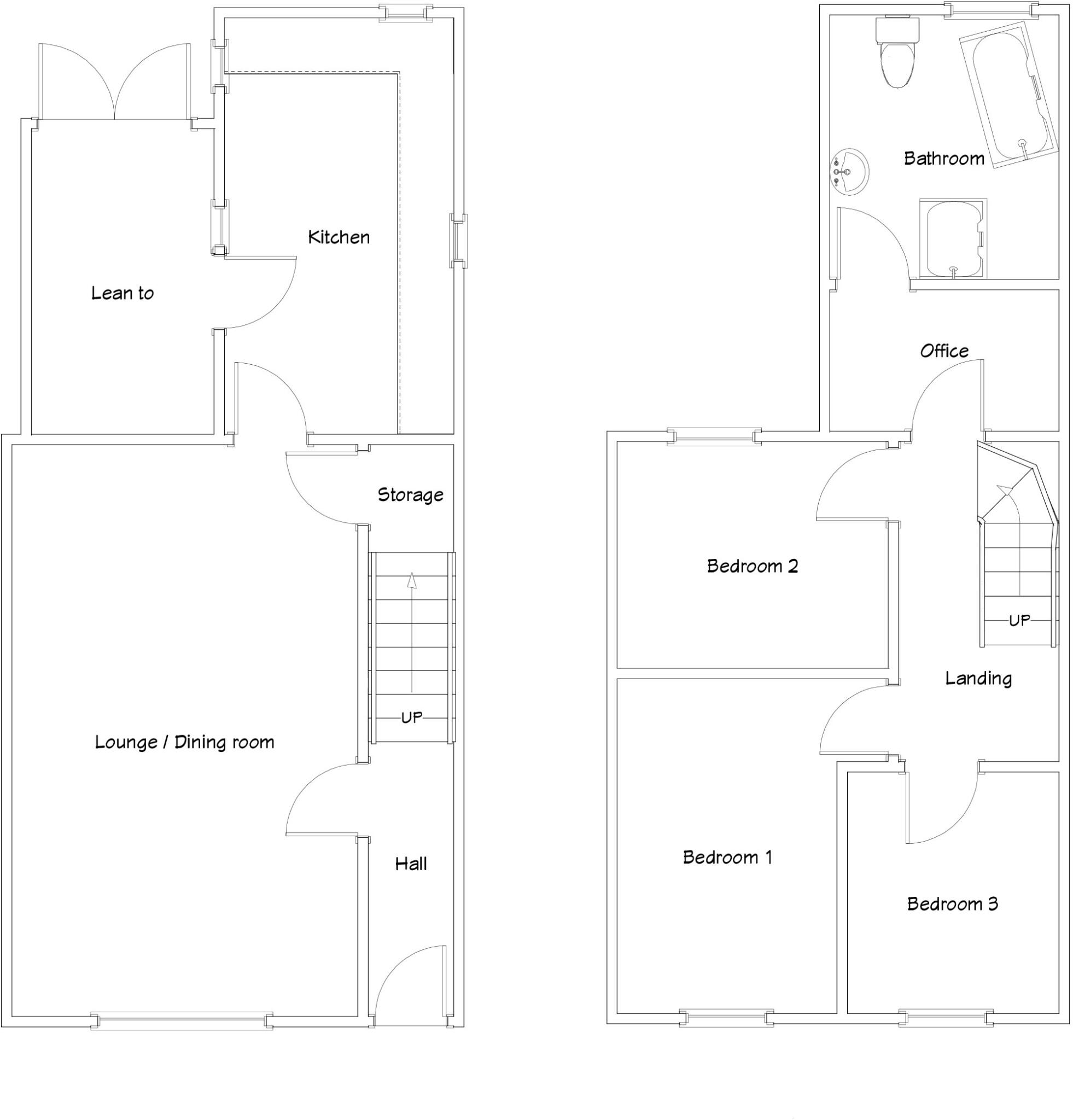 Station Street, Pentwyn-mawr, Caerphilly County Borough floorplan