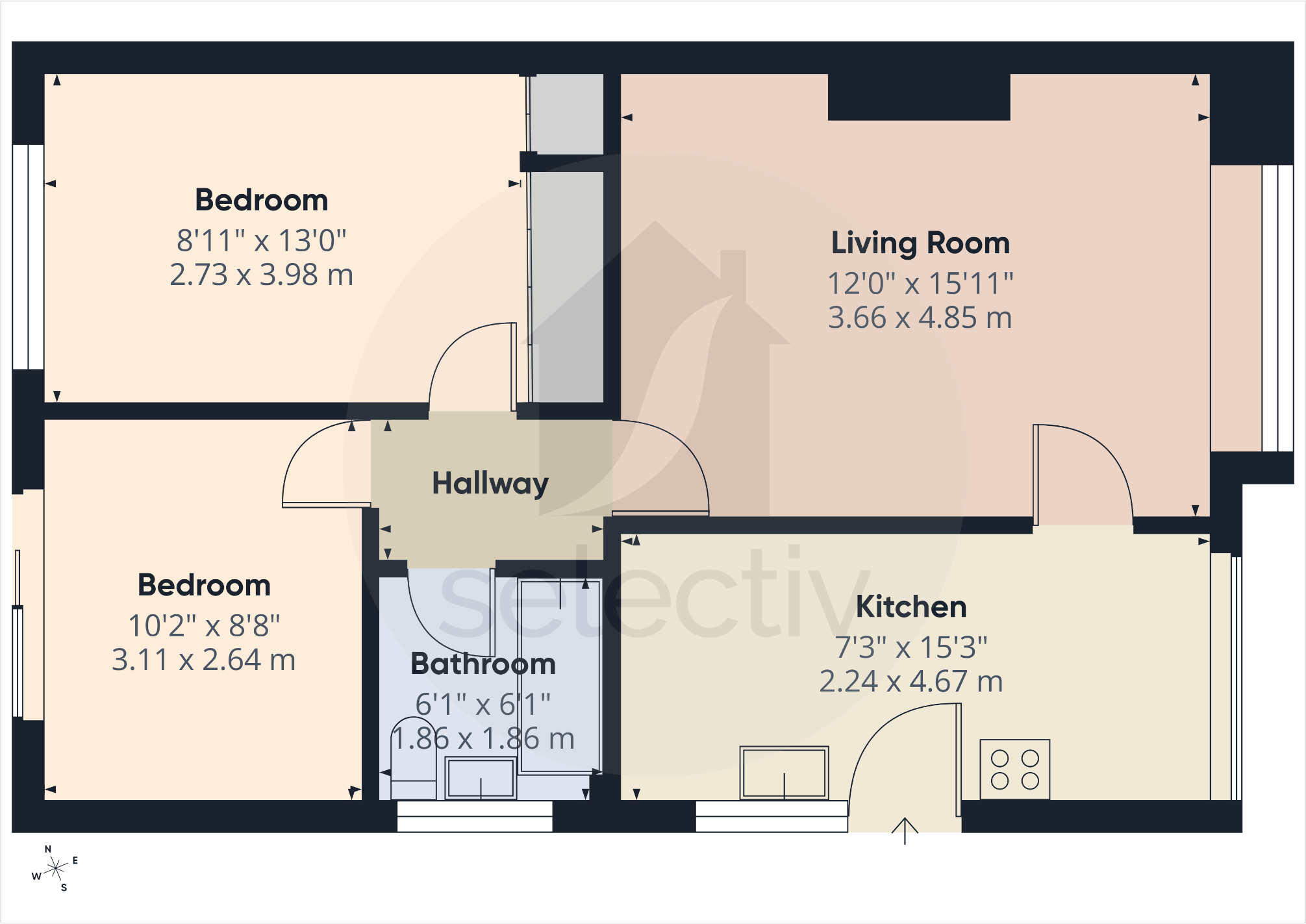 Enfield Chase, Guisborough, North Yorkshire, TS14 floorplan
