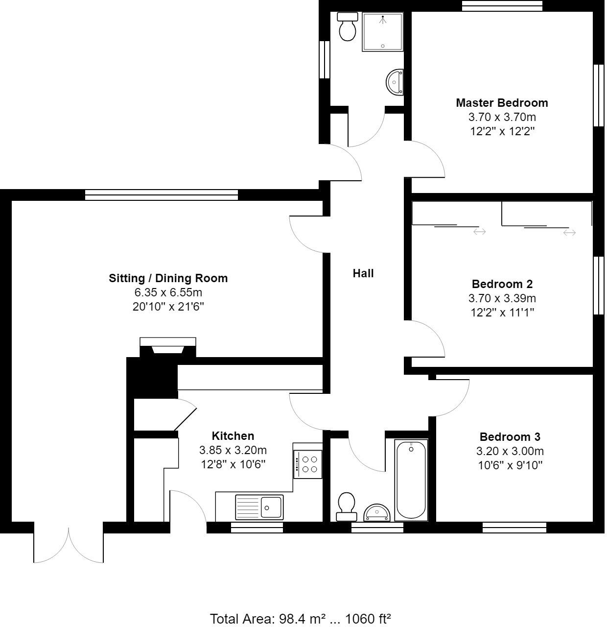 Bridge Close, Heacham floorplan