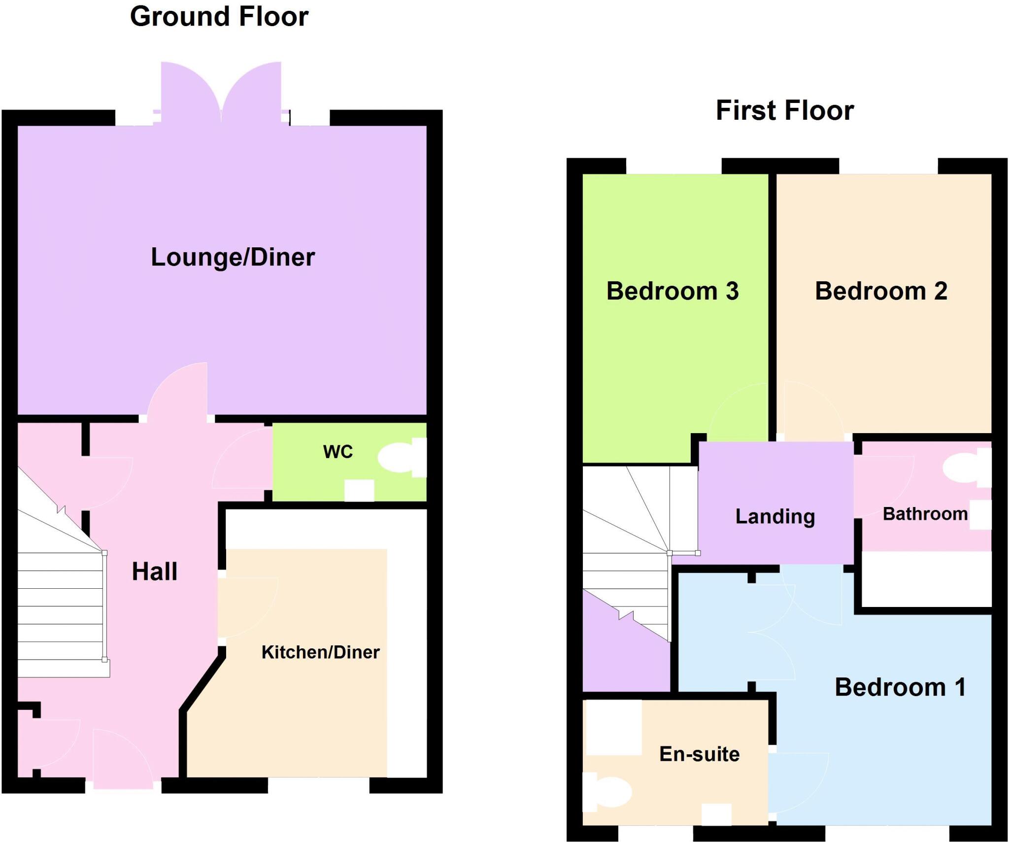 Buckley Way, Burntwood floorplan