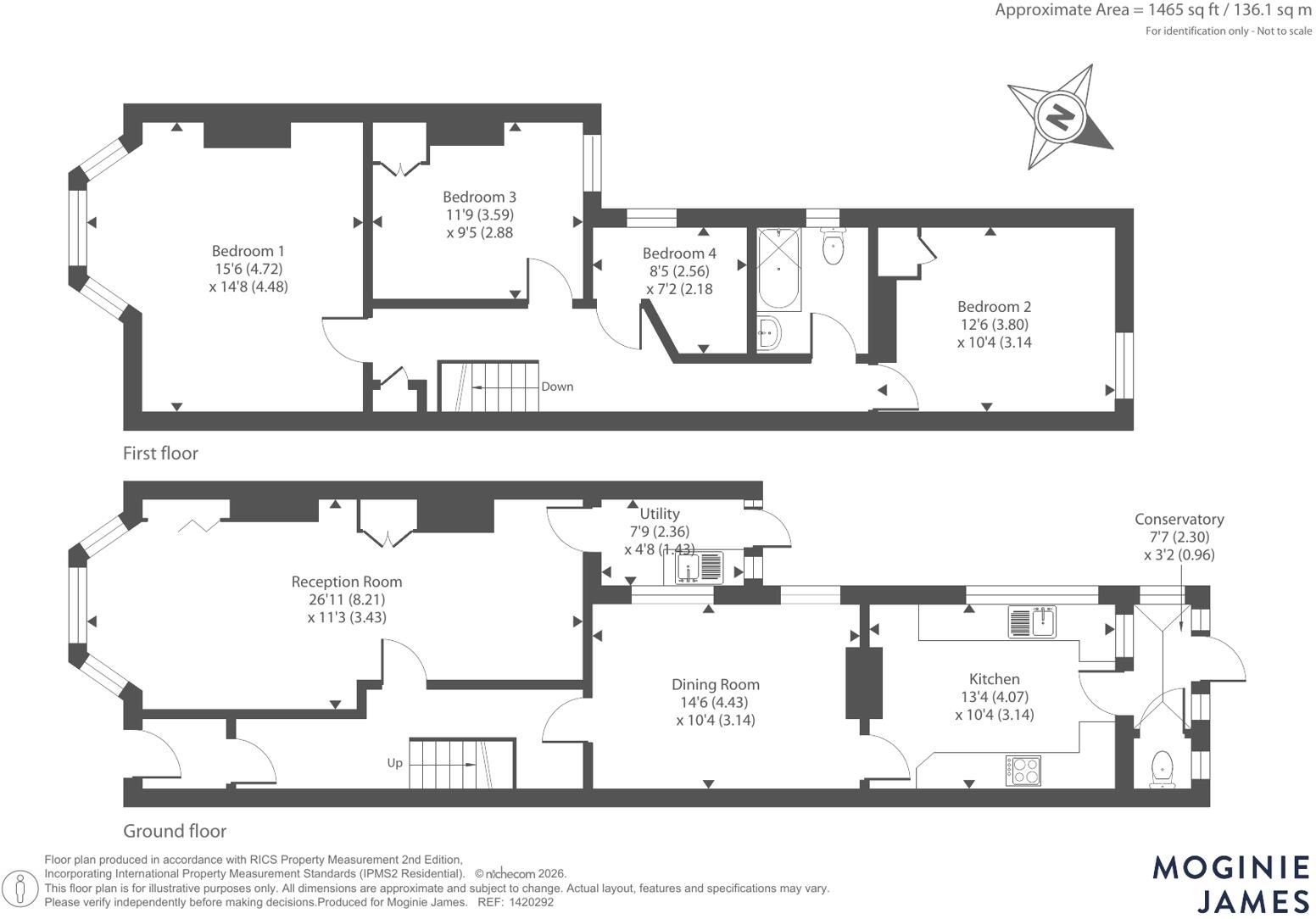 Merches Gardens, Cardiff floorplan