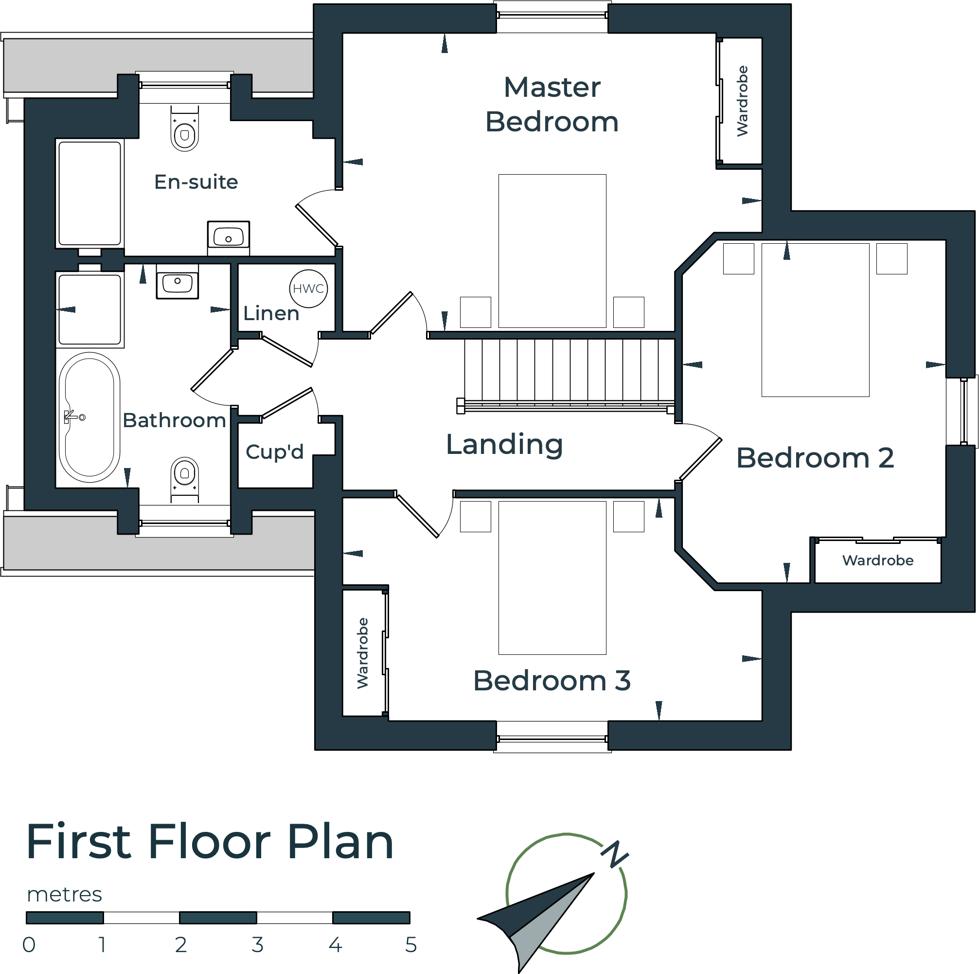 Ashfield Road, Elmswell, Bury St. Edmunds, Suffolk, IP30 floorplan