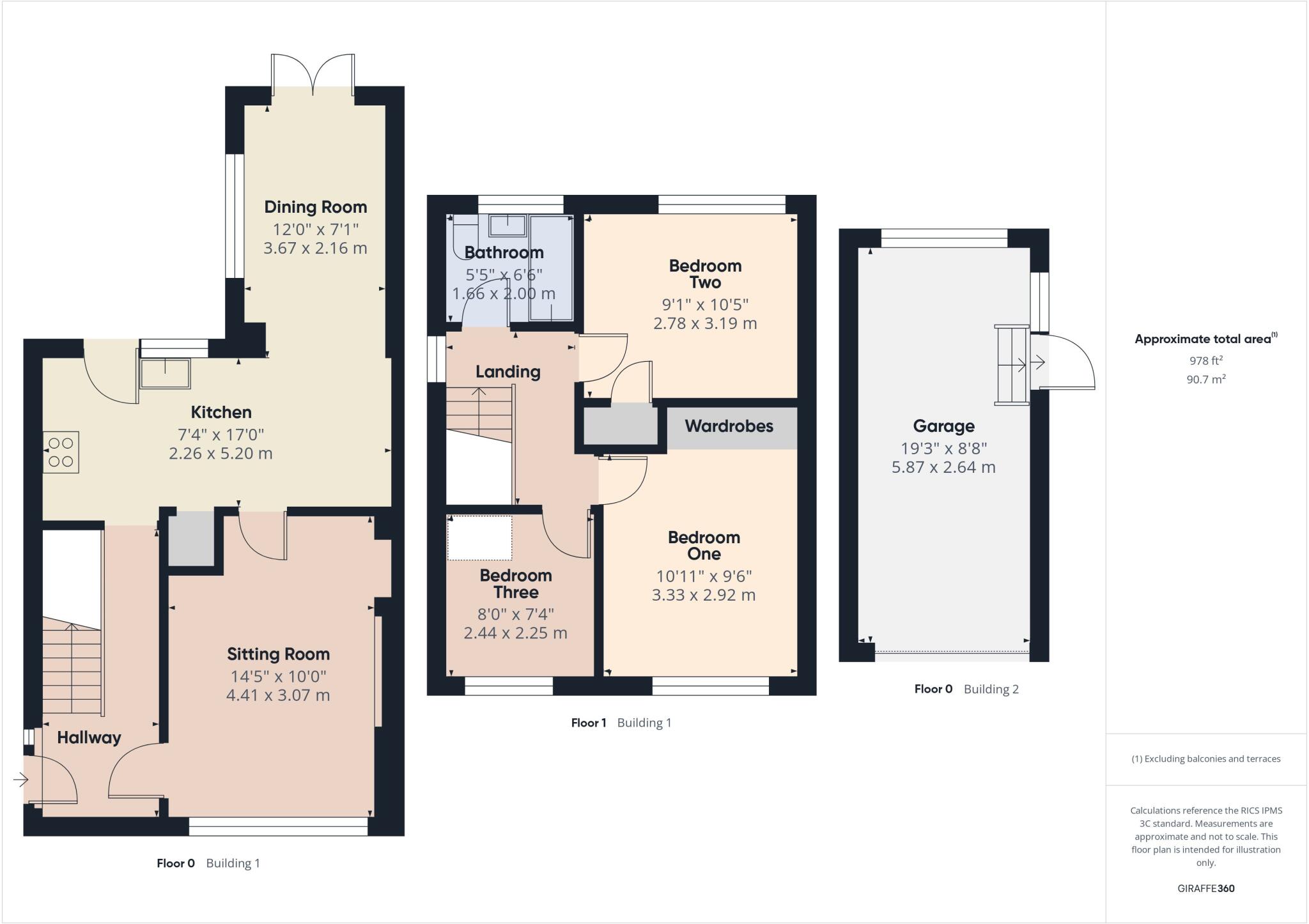 Carter Road, Paulton, Bristol, Somerset, BS39 floorplan