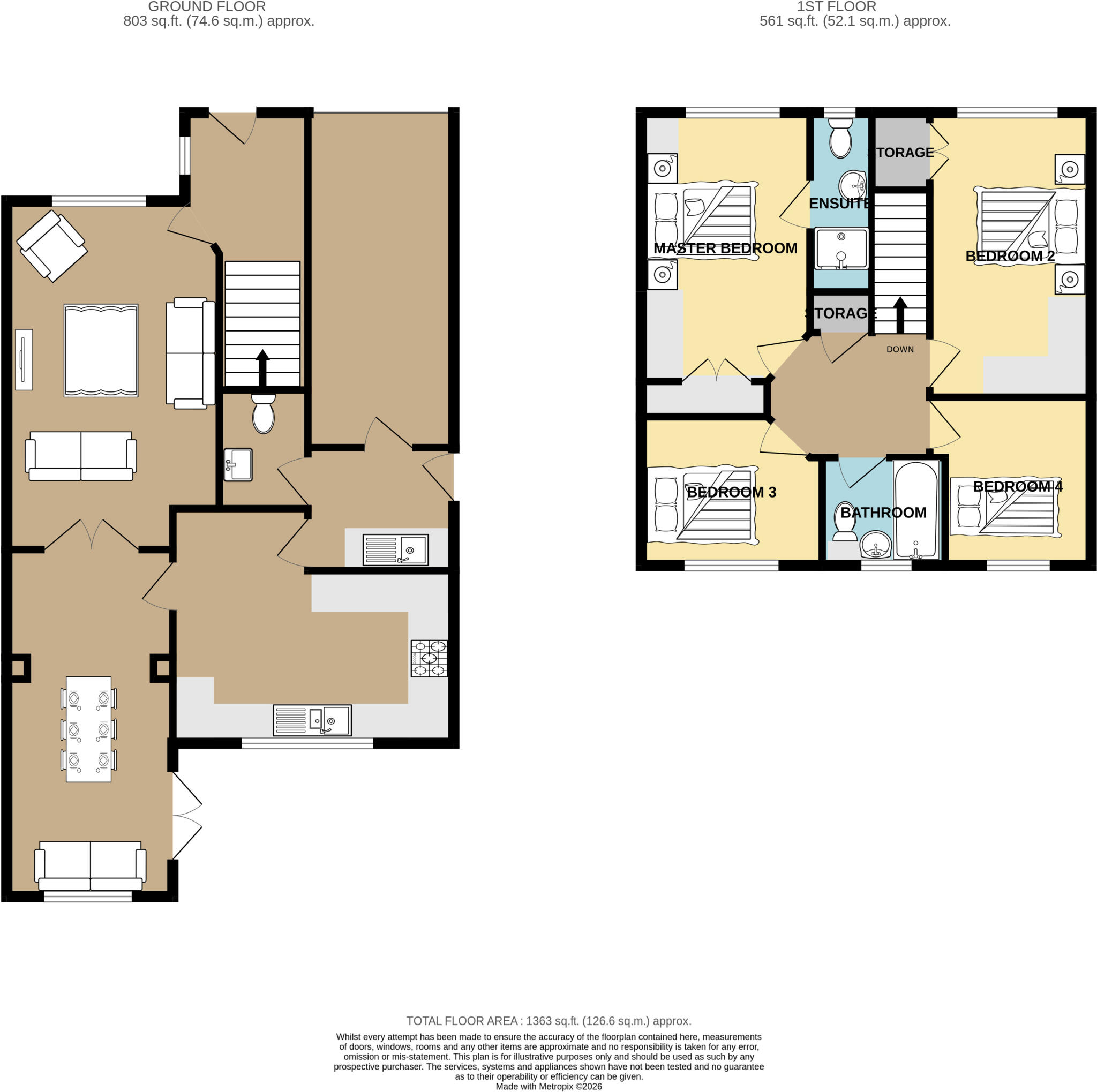 Trevarren Drive, Sunderland, County Durham, Na, SR2 floorplan