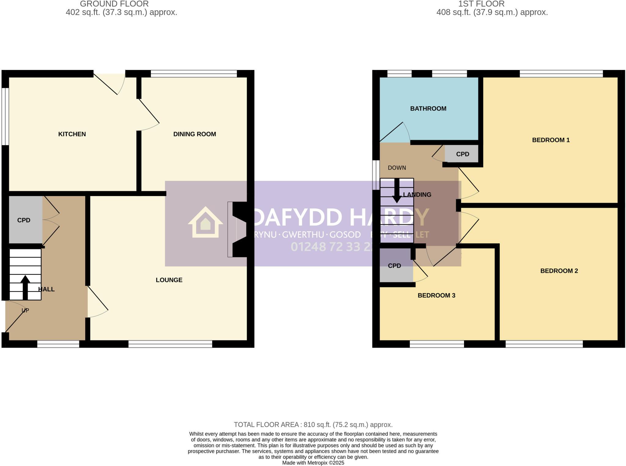 Bro Llewelyn, Llandegfan, Menai Bridge, Isle of Anglesey, LL59 floorplan