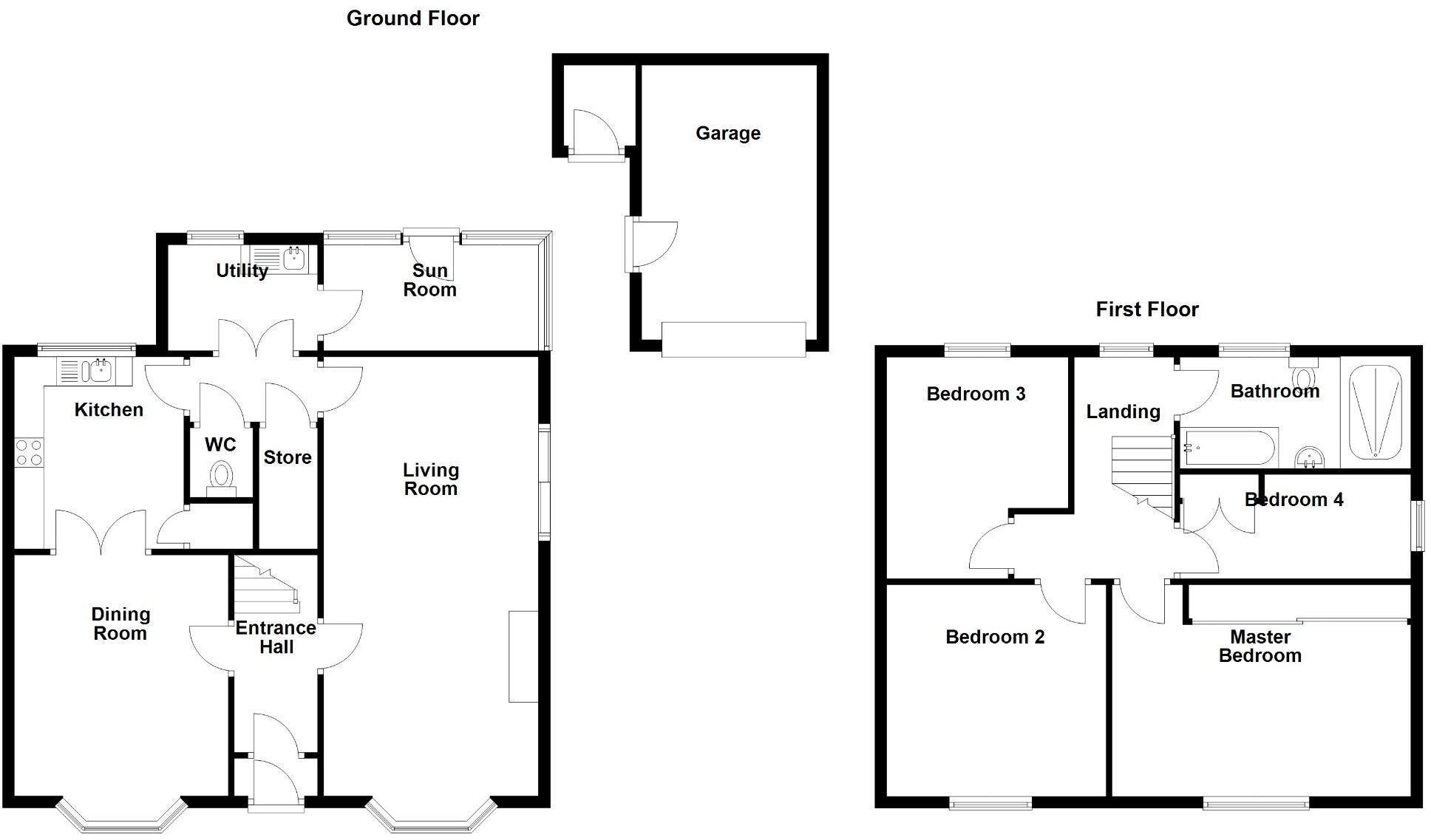 Nickleton Brow, Heath Charnock, PR6 floorplan