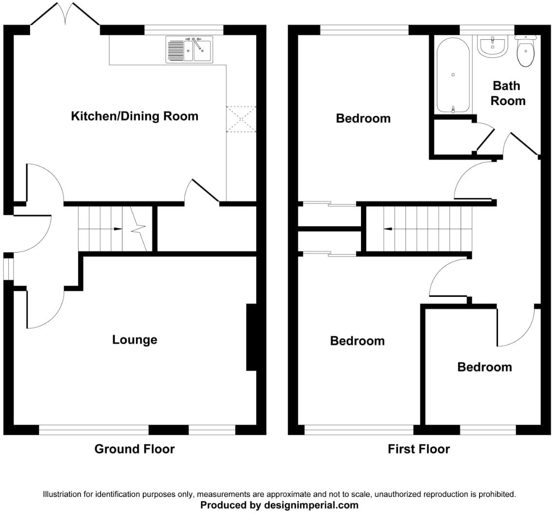 Timothy Close, Saxonfields, Stoke-on-Trent floorplan